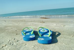 încălțăminte vacanță papuci plaja flip-flops