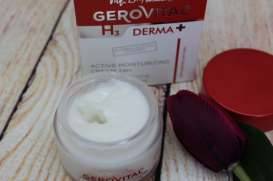 crema activ hidratantă 24h Gerovital H3 Derma+