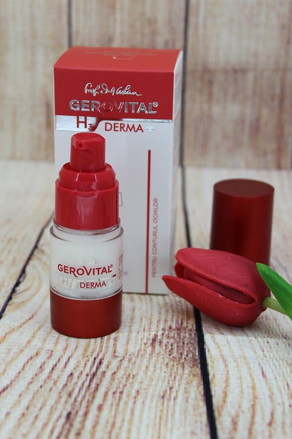 crema antirid pentru conturul ochilor Gerovital H3 Derma+