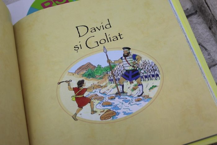 Povestiri biblice pentru cei mici David si Goliath