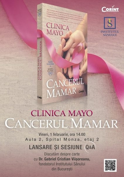 Clinica Mayo. Cancerul mamar eveniment lansare
