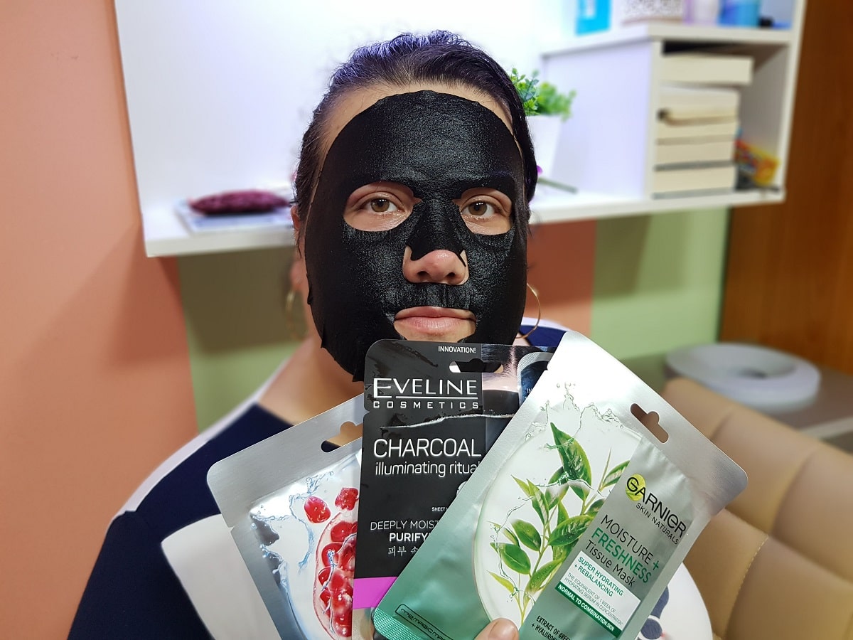 sheet mask Eveline masca faciala tip servetel