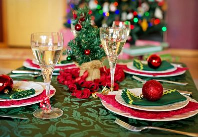 masă festivă cina de Crăciun