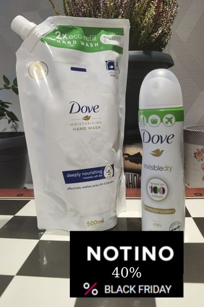 Black Friday Notino reducere Dove 40%