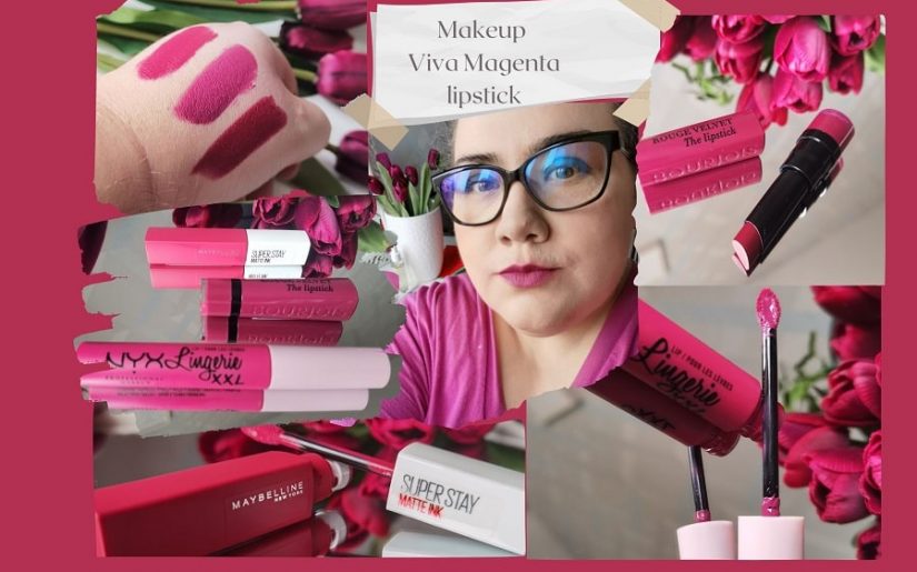 Makeup Viva Magenta lipsticks
